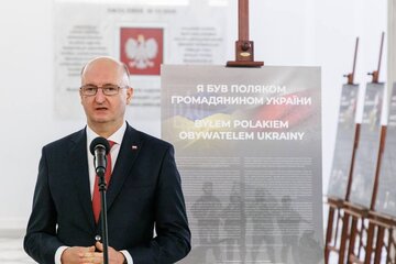Wiceminister Wawrzyk uczestniczył w&nbsp;otwarciu wystawy &bdquo;Byłem Polakiem &ndash; obywatelem Ukrainy&rdquo;