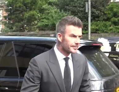 Miniatura: David Beckham wezwany przed sąd. Odebrano...