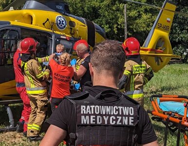 Miniatura: Koszmarny wypadek na torach. Lądował LPR