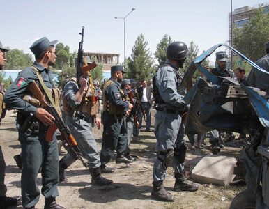 Miniatura: Zamach na patrol afgańsko-amerykański. Są...