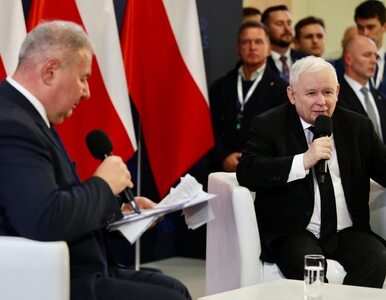 Kaczyński o rządach PO-PSL: Ludzie byli tak biedni, że zbierali kartofle...
