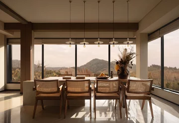 Wnętrza w kolorach ziemi, projekt Zoom Design Azja, Zoom Design, natura