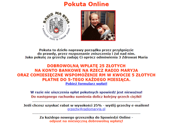 Screen ze&nbsp;strony z&nbsp;&bdquo;pokutą online&rdquo;