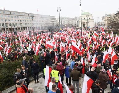 Miniatura: Protest rolników w Warszawie. Trzaskowski...