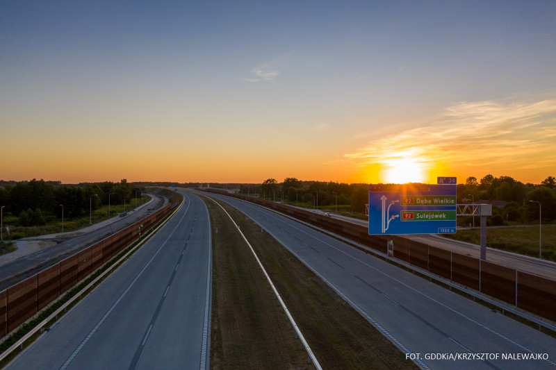 Autostrada A2, nowy odcinek 