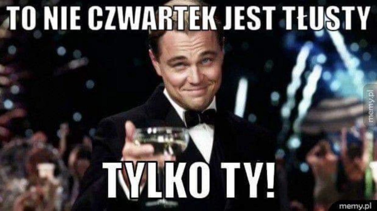 Mem z okazji tłustego czwartku 