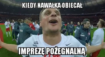 Mem ze Sławomirem Peszko 