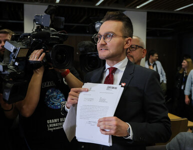 Miniatura: Poseł szczerze o swojej chorobie....