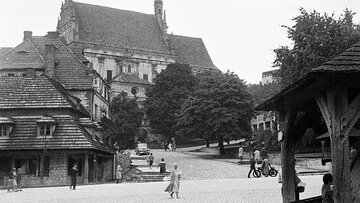 Kazimierz Dolny w&nbsp;latach 60. XX wieku