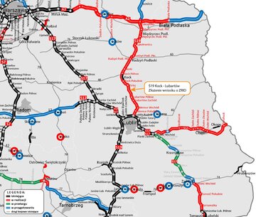 Droga ekspresowa S19 &ndash; budowa odcinka Kock &mdash; Lubart&oacute;w