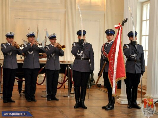 Miniatura: Uroczystość powołania nowego komendanta...