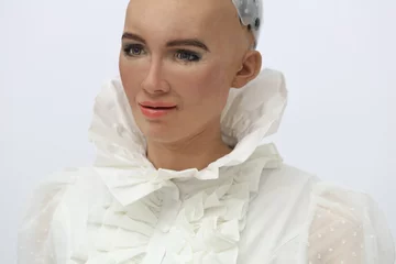 Sophia, humanoidalny robot obdarzony sztuczną inteligencją 