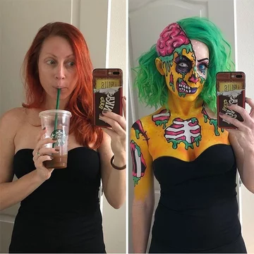 Brenna Mazzoni jako Pop Art Zombie 