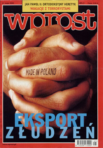 Okładka tygodnika Wprost nr 21/2000 (912)