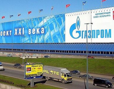 Miniatura: Gazprom w długach po uszy