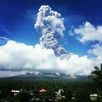 Wulkan Mayon 