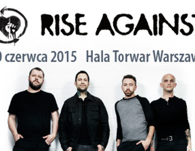 Miniatura: Rise Against zagrają w Warszawie