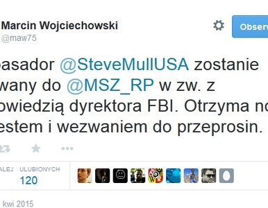 Miniatura: Szef FBI o roli Polaków w Holokauście. MSZ...