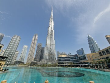 Fontanny i&nbsp;Burj Khalifa
