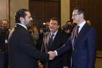 Premier Mateusz Morawiecki z wizytą w Libanie 