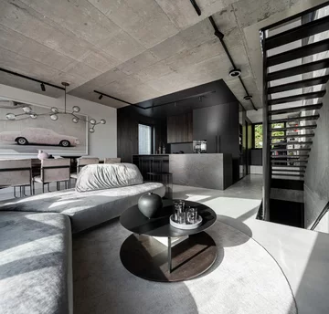 Apartament w Pradze, projekt OOOOX 