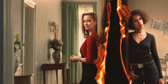 Kadr z serialu „Little Fires Everywhere” (pol. „Małe ogniska”)