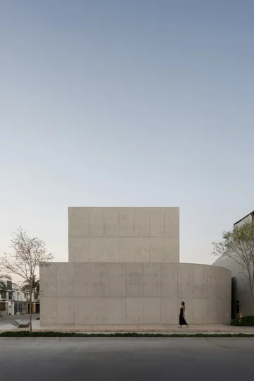 Betonowa Casa Tao w Meksyku, projekt HW Studio