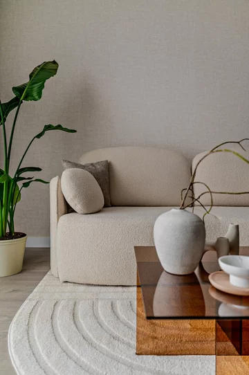 Miękka nowoczesność. Projekt: Deer Design 