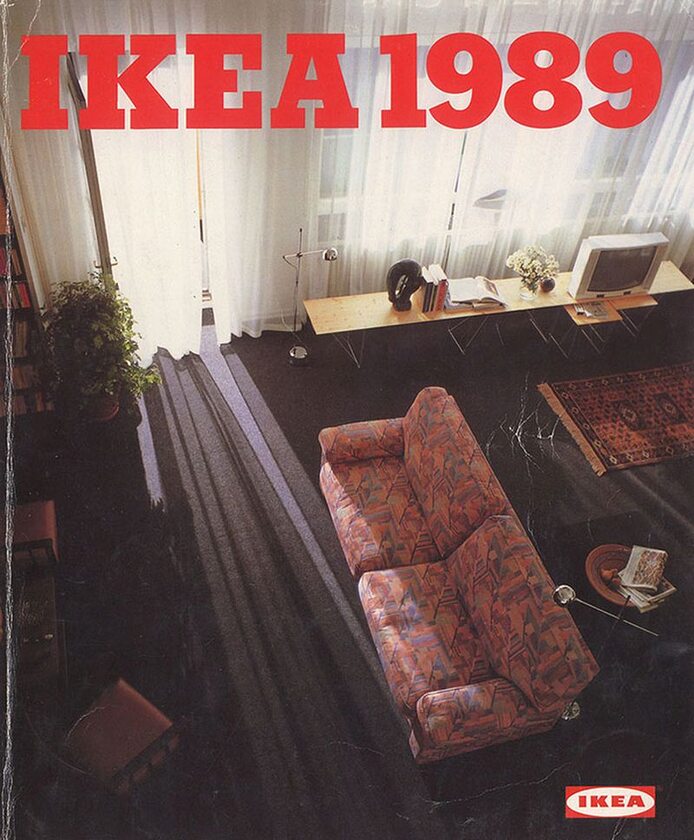 Okładka katalogu IKEA z 1989 roku 