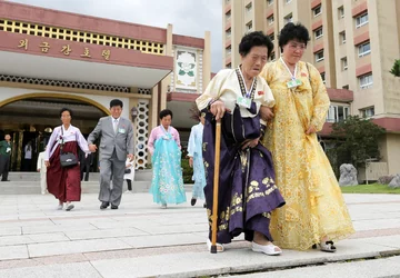 Spotkanie rodzin rozdzielonych przez wojnę koreańską 