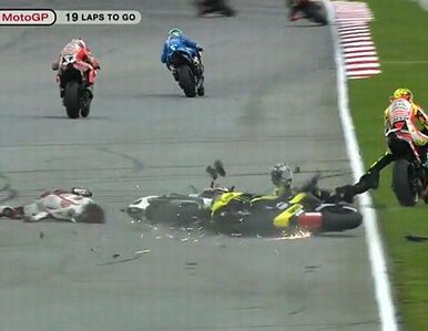 Miniatura: Tragedia w GP Malezji. Zginął motocyklista