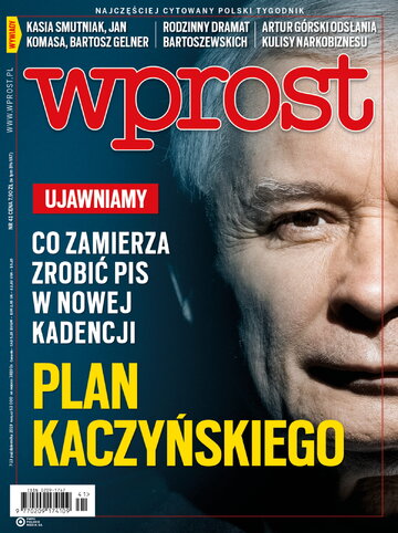 Okładka tygodnika Wprost nr 41/2019 (1906)