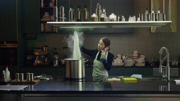 Kadr z&nbsp;filmu &bdquo;Parasite&rdquo; (org. &bdquo;Gisaengchung&rdquo;) (2019)