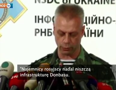 Rada Bezpieczeństwa Ukrainy: Separatyści zaminowują szpitale, szkoły, a...