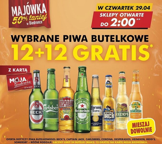 12 piw gratis