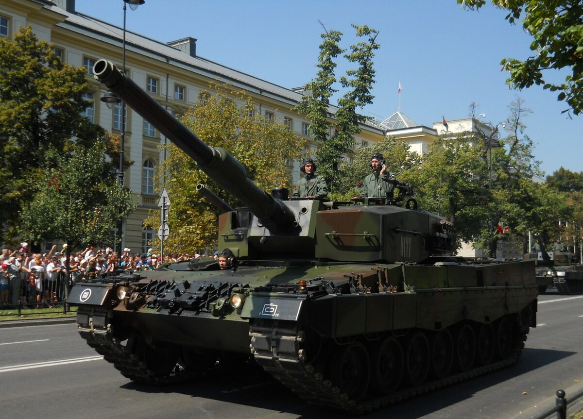 Czołg Leopard 2A4 (fot.Marcin Lis)