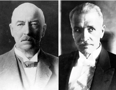 Miniatura: Gabriel Narutowicz i Ignacy Mościcki....