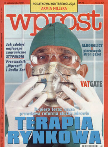 Okładka tygodnika Wprost nr 42/1999 (881)