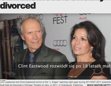 Miniatura: Clint Eastwood rozwiódł się po 18 latach...