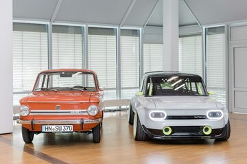 Projekt praktykant&oacute;w z&nbsp;Audi Neckarsulm: NSU Prinz z&nbsp;napędem e-tron