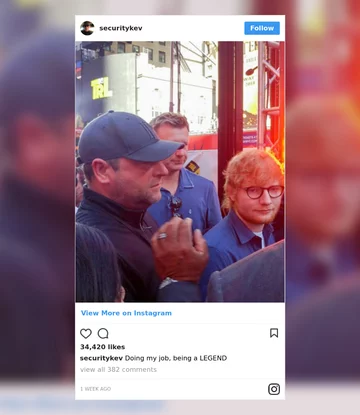 Kevin Myers i Ed Sheeran 