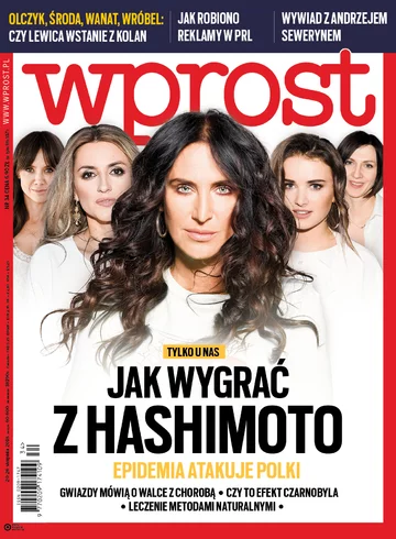 Okładka tygodnika Wprost nr 34/2018 (1849)