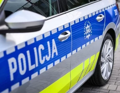 Miniatura: Kierowca tira wysiadł z pojazdu, żeby...