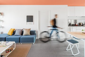 Co-living w&nbsp;Paryżu, projekt Cutwork