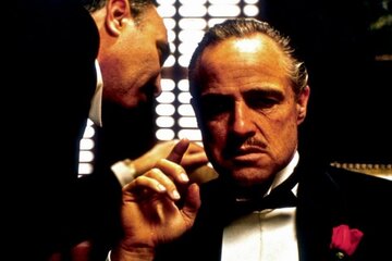 Kadr z&nbsp;filmu &bdquo;Ojciec chrzestny&rdquo; / &bdquo;The Godfather&rdquo; (1972)