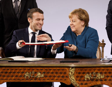 Miniatura: „NYT” o kłótni Merkel z Macronem. „Dość...