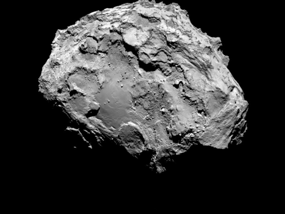 Zdjęcie komety 67P/Czuriumow-Gierasimienko