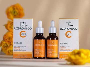 Linia kosmetyk&oacute;w UZDROVISCO_PRE-AGE serum