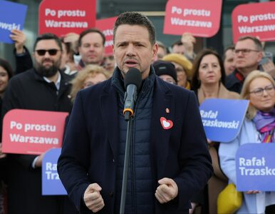 Miniatura: Trzaskowski zaprezentował hasło wyborcze....