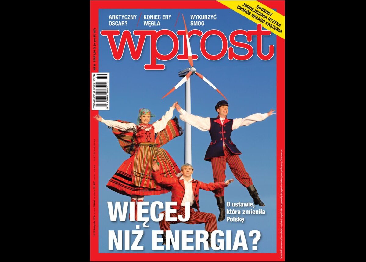 Okładka Wprost wg Greenpeace (fot. greenpeace.org)